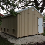 Burlington 14x20  coop with 4 pens